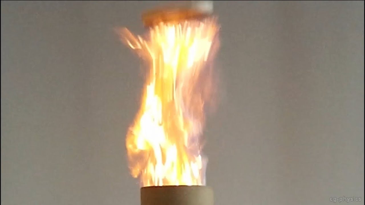 Ignition of a gasoline engine - experiment