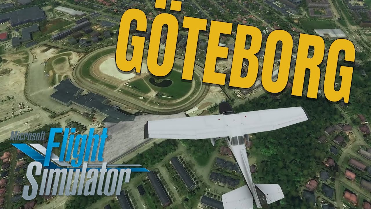 Microsoft Flight Simulator - Göteborg, Landvetter, City, Säve