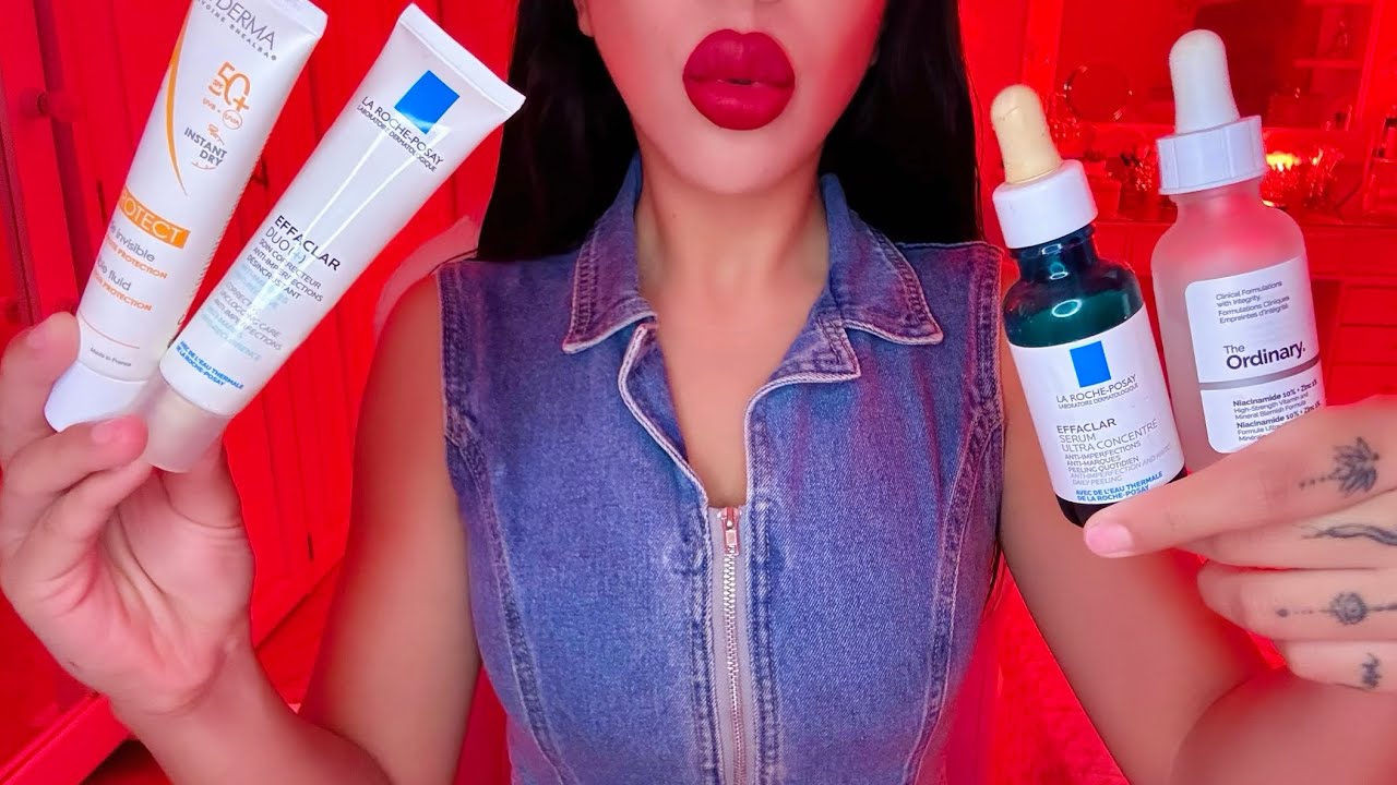 ASMR TE HAGO TU SKINCARE NOCTURNO🌙