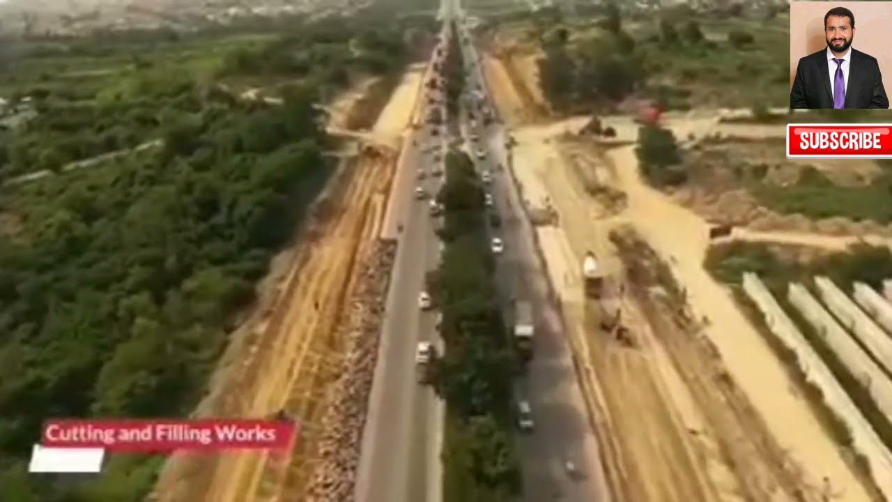 Construction Of Islamabad Expressway || Korang Bridge || Railway Bridge PWD