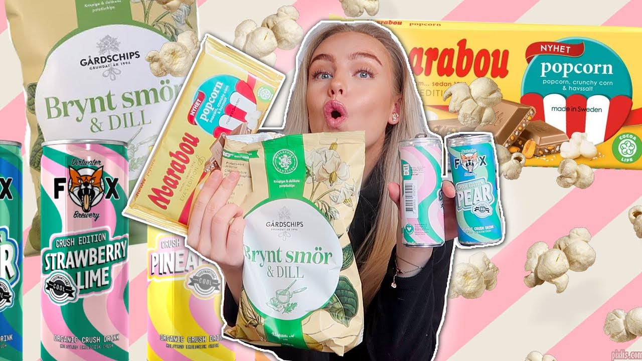 NYHETER I STORA LASS! Marabou Popcorn, Estrella, Fox mm