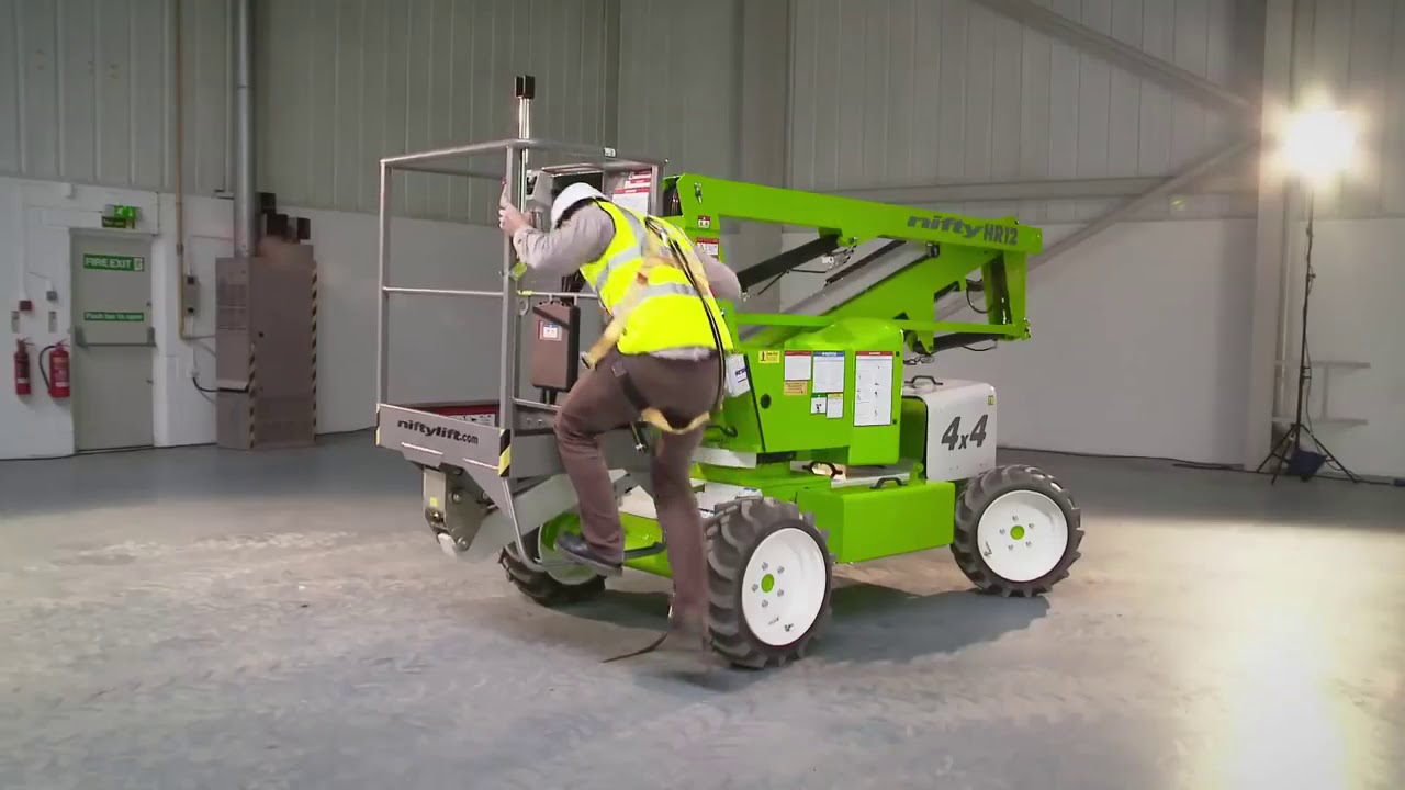 HR12 4x4 Product Video   Self Propelled Boom Lift from Niftylift