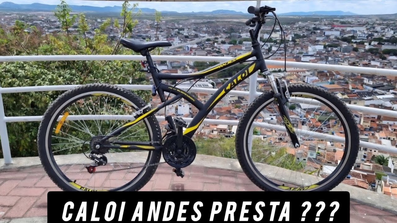 BICICLETA CALOI ANDES DEPOIS DE 7 MESES DE USO, VALE APENA OU NÃO?