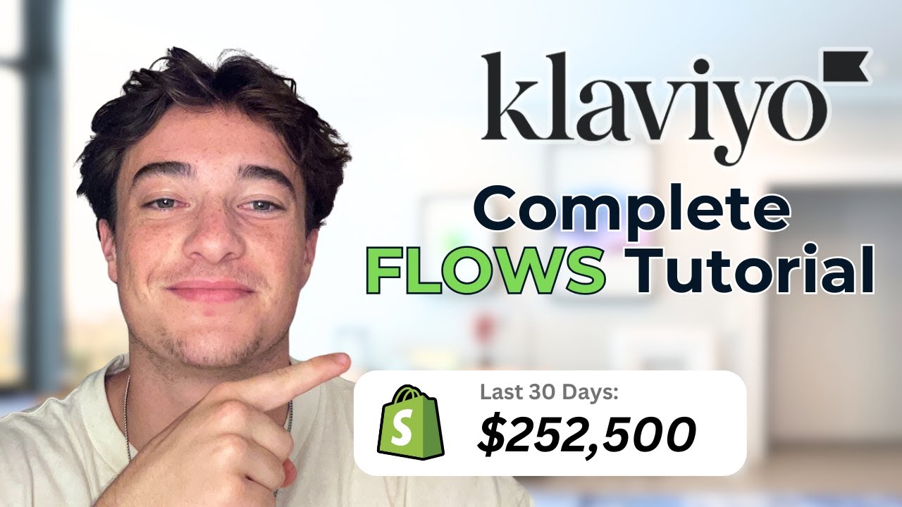 Klaviyo Flows Tutorial for Shopify (2024): 8 Email Marketing Flows You NEED Live