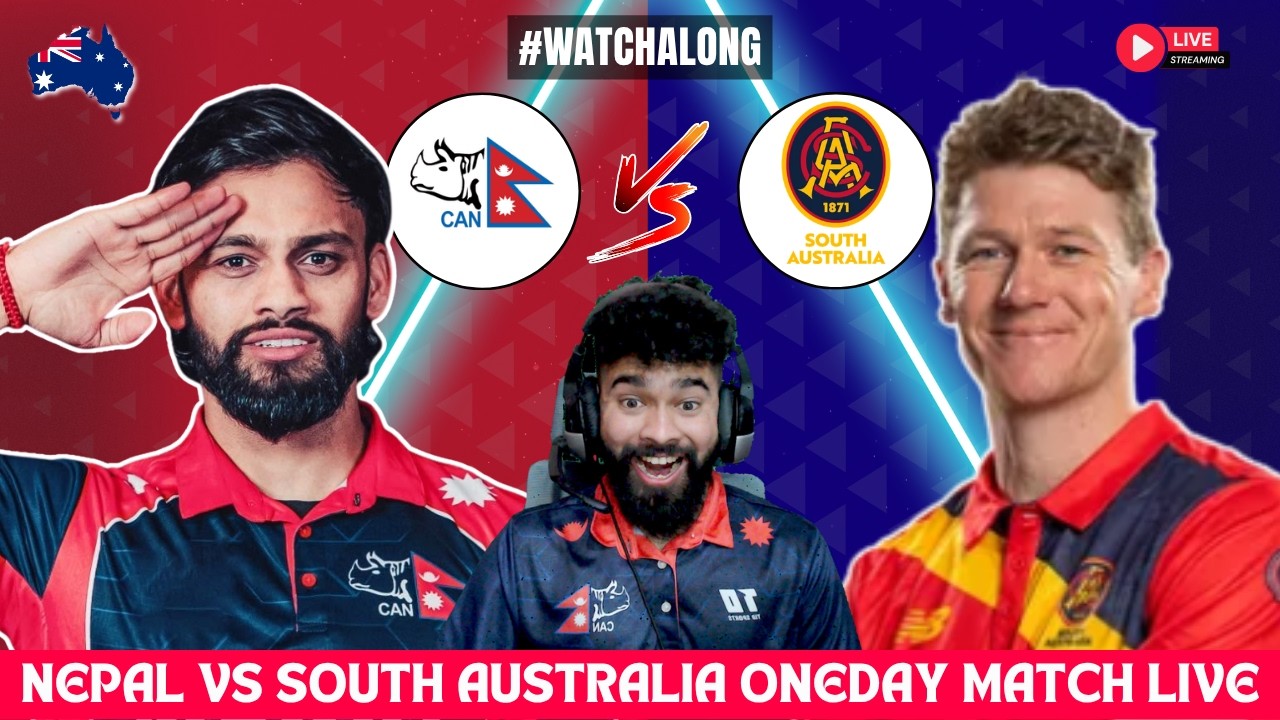 NEPAL 'A' VS SOUTH AUSTRALIA - TOP END 50s MATCH LIVE WATCHALONG & SCOREBOARD