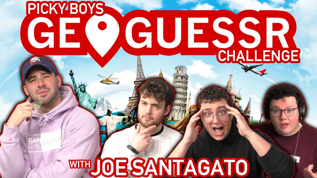 Geoguessr Challenge с Джо Сантагато — подкаст Picky Boys