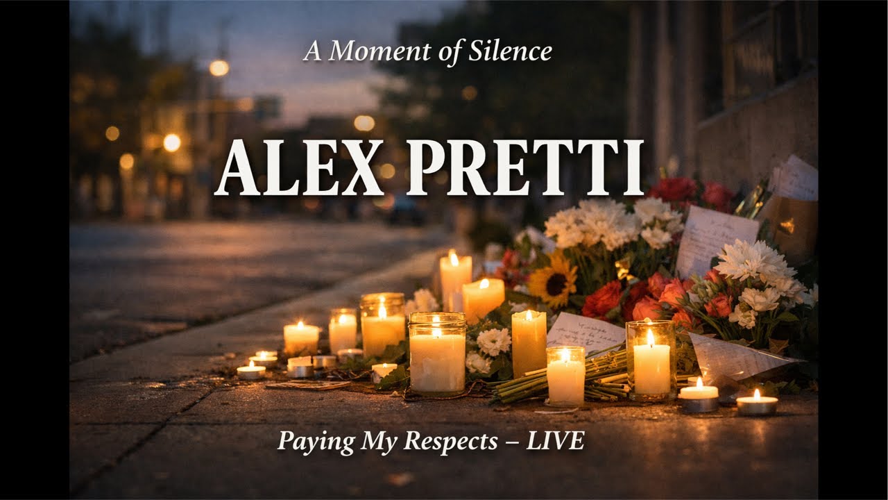 Live From the Alex Pretti Memorial | Paying My Respects