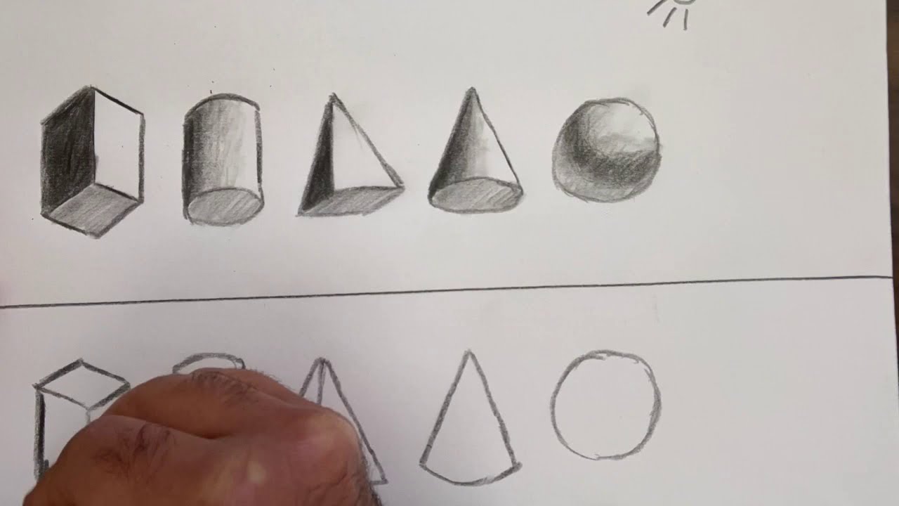 Form and Shadow; the five basic geometric shapes