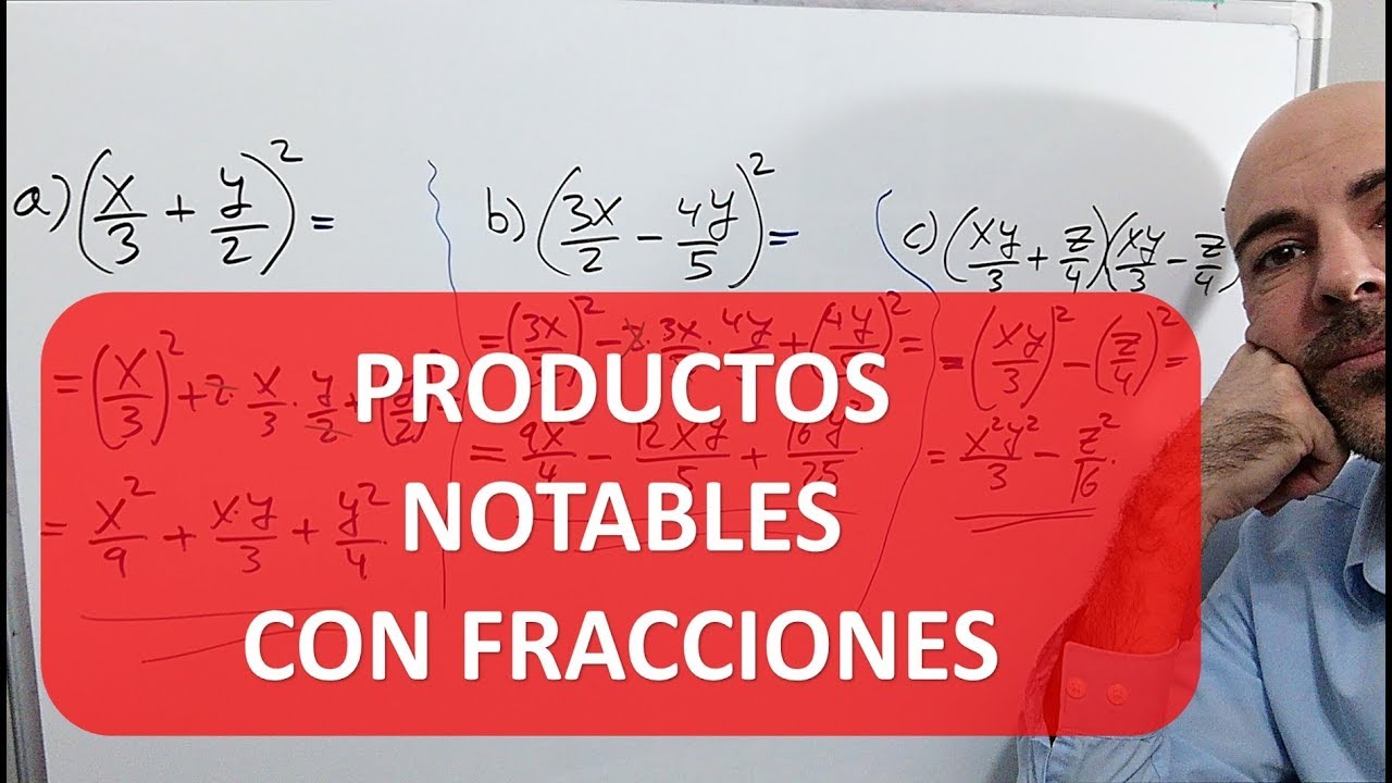 PRODUCTOS NOTABLES CON FRACCIONES