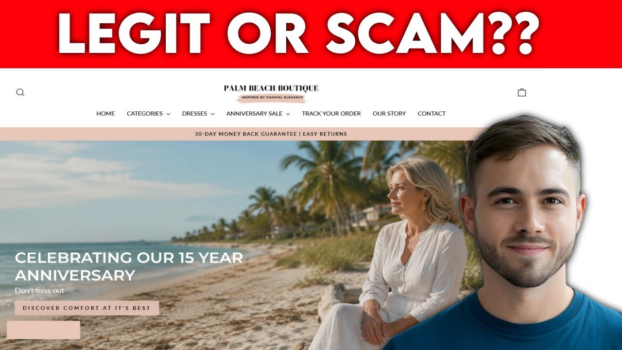 Обзор PalmBeachBoutique.us 2026 | Мошенники или нет? Честный обзор бутика