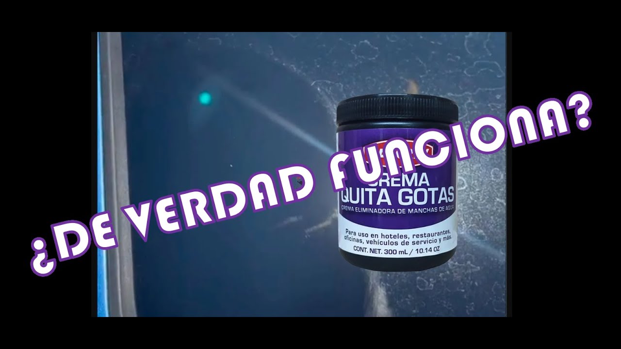 COMO QUITAR LAS MARCAS DE AGUA DE TU PARABRISAS EN MENOS DE CINCO MINUTOS