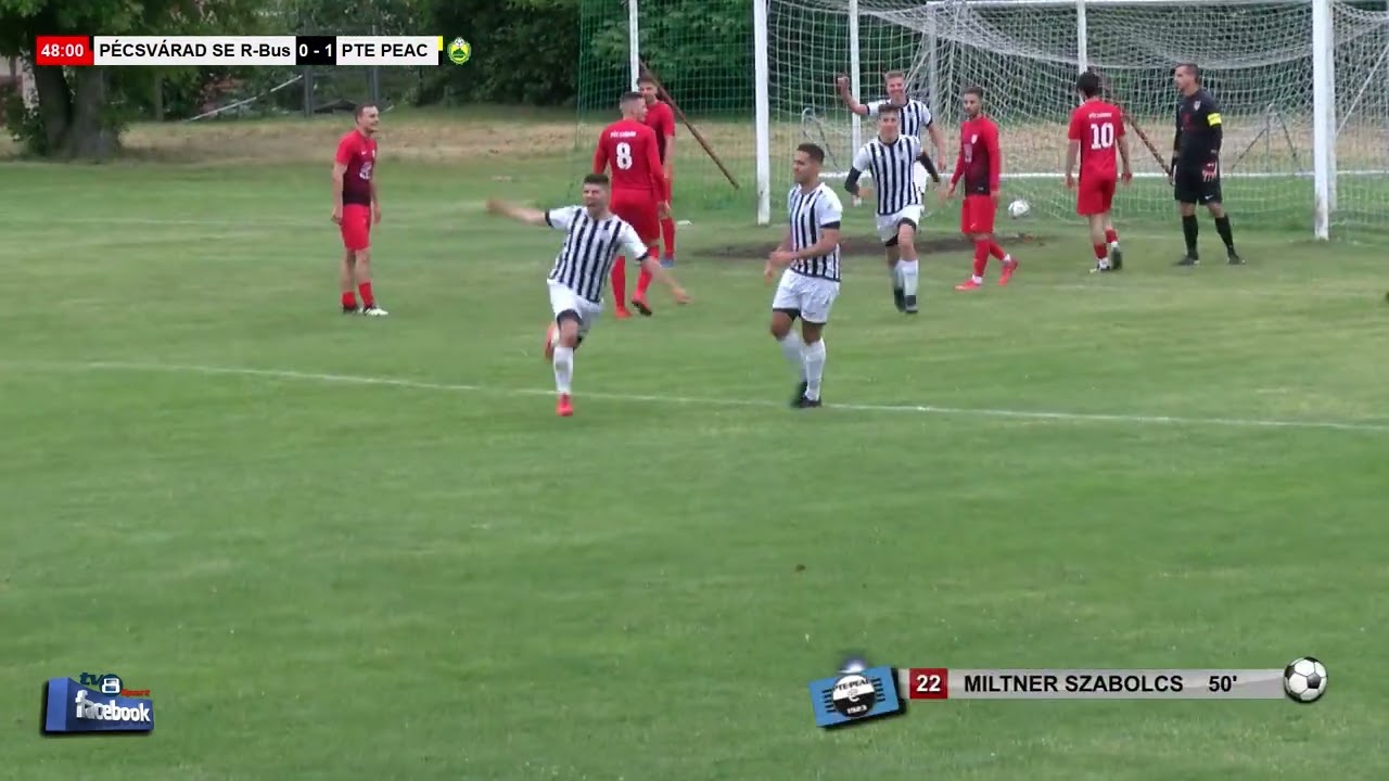 PÉCSVÁRAD SE R-BUS - PTE PEAC  1 - 2  (0 - 1)