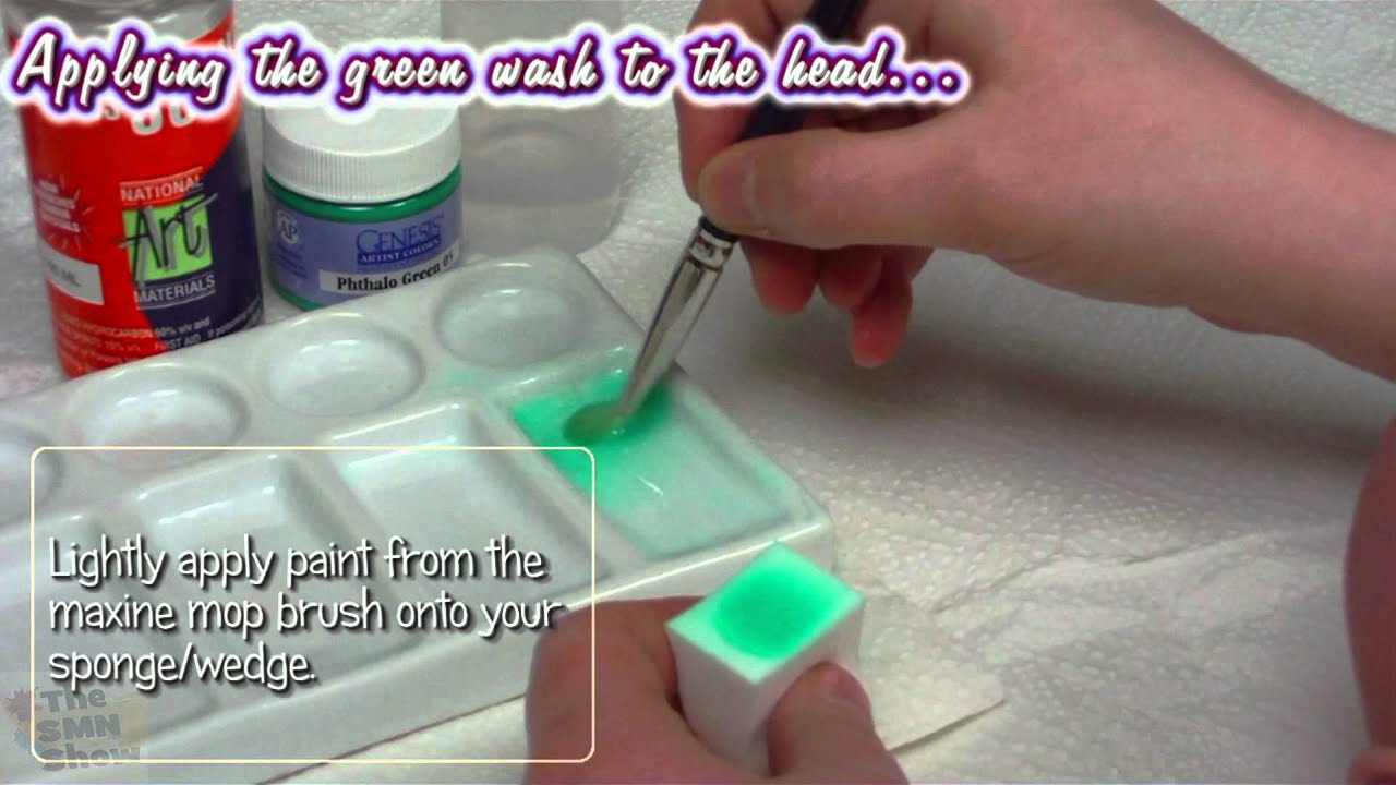 Green wash for reborn doll kits tutorial - Updated - The SMN Show #300