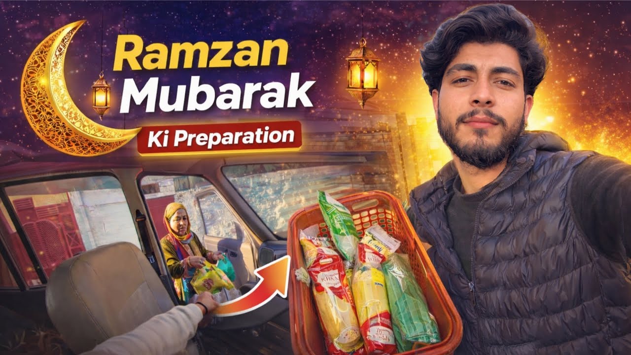 Ramadan Mubarak Ki Preparation With Family 🌙_1st Day 