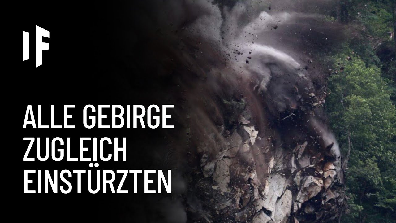 Was w&auml;re, wenn alle Gebirge auf der Erde gleichzeitig einst&uuml;rzen w&uuml;rden?
