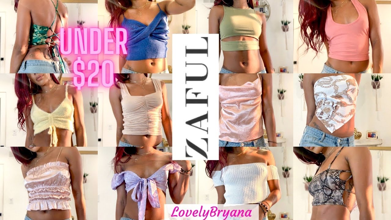 Zaful Haul | Tops Under $25 !!! | LovelyBryana