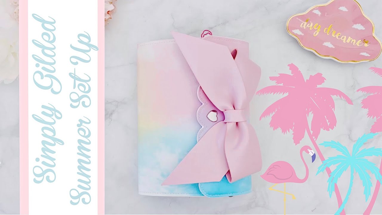 B6 TN Summer Set Up Using Simply Gilded Summer Seasonal Box