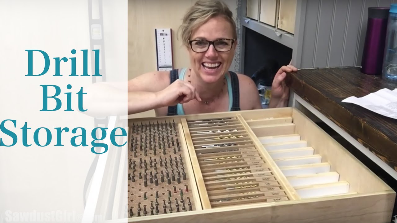Drill Bit Storage Tray