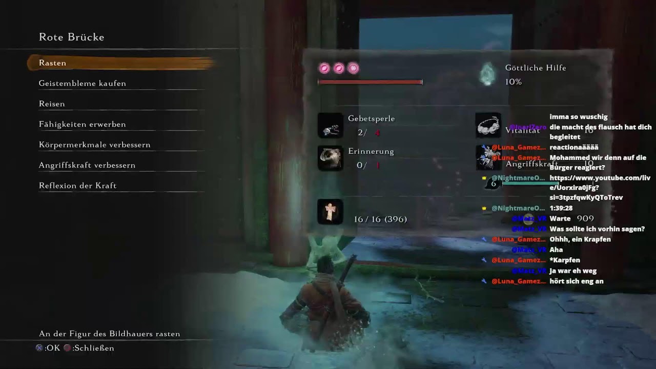 [Sekiro: Shadows Die Twice] Vor diesem Boss hab ich echt Respekt