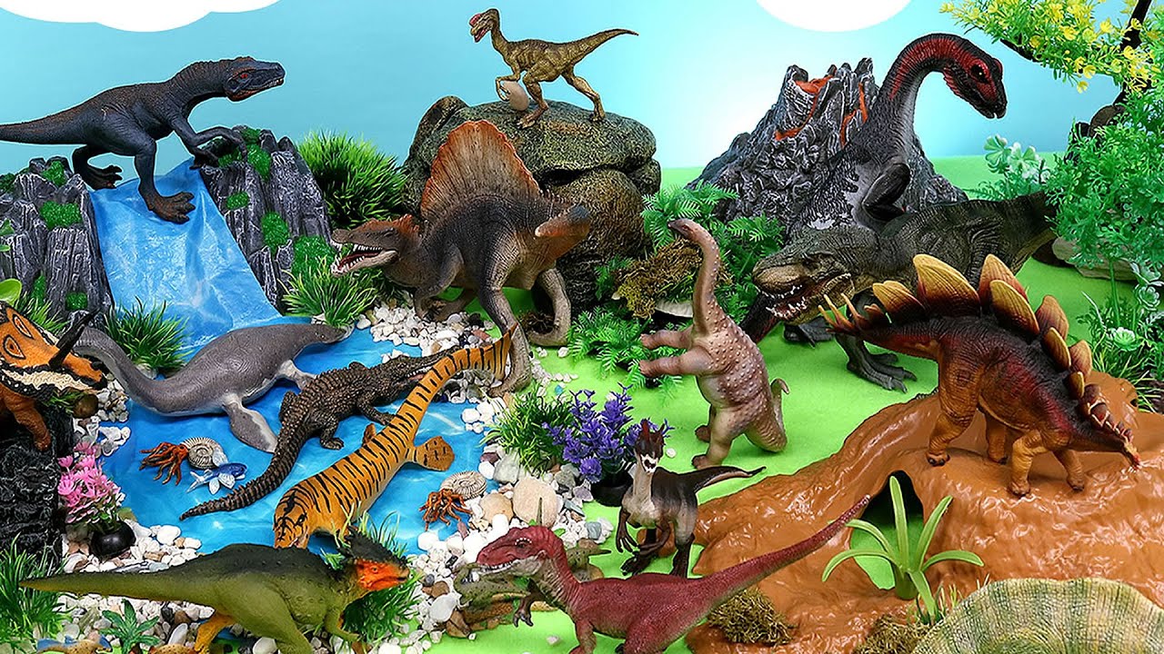 Herbivores and Carnivores - Dinosaur Figurines and Prehistoric Animals