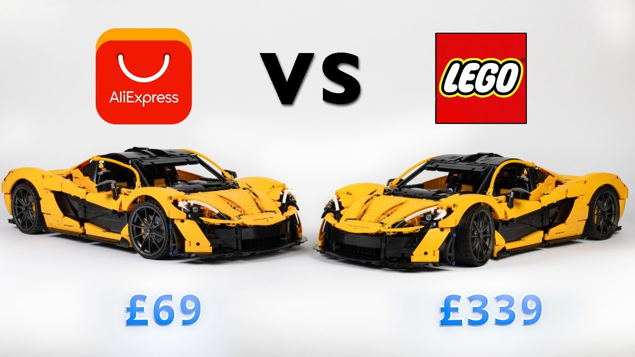 Я этого не ожидал! Сравнение Lego McLaren P1 42172 и дешёвой китайской копии