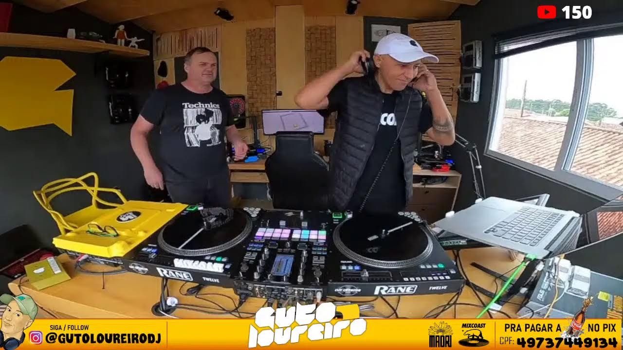 LIVE - GUTO LOUREIRO - House Music - back 2 back com DJ Maskara !