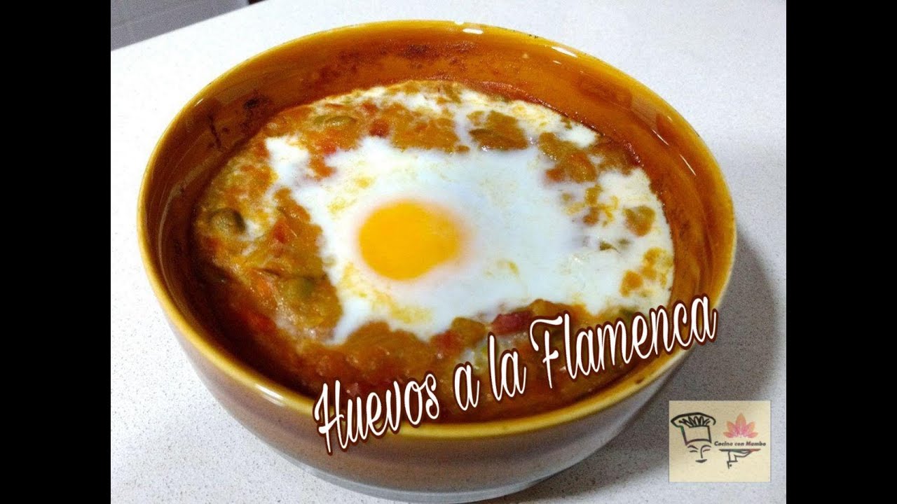 RECETA MAMBO, Huevos a la Flamenca. Robot de Cocina Cecotec.