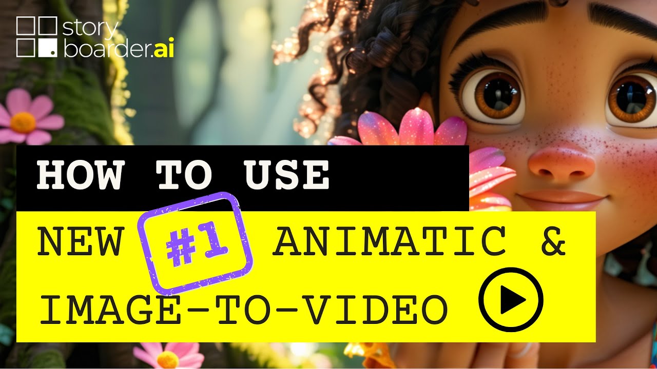 12 - How To Use - NEW Image-To-Video / Animatic Feature - Storyboarder.ai