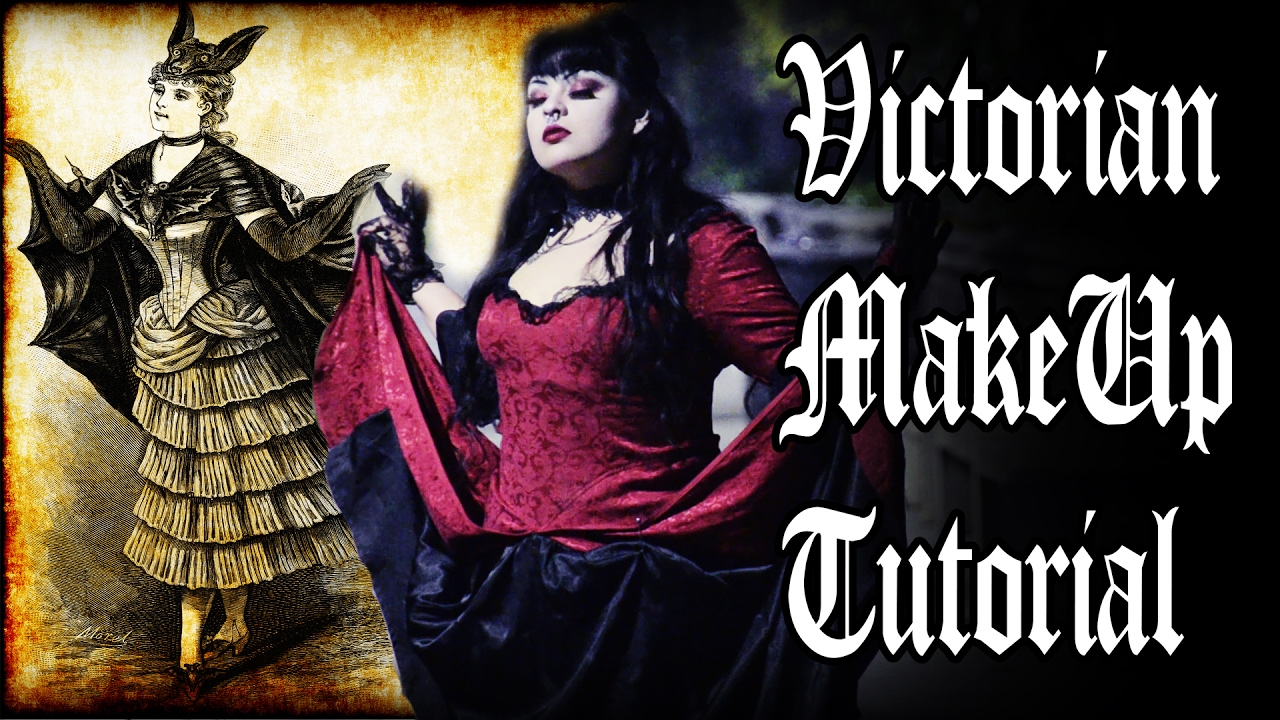 Simple Victorian Goth Makeup Tutorial | Victoria Fashen