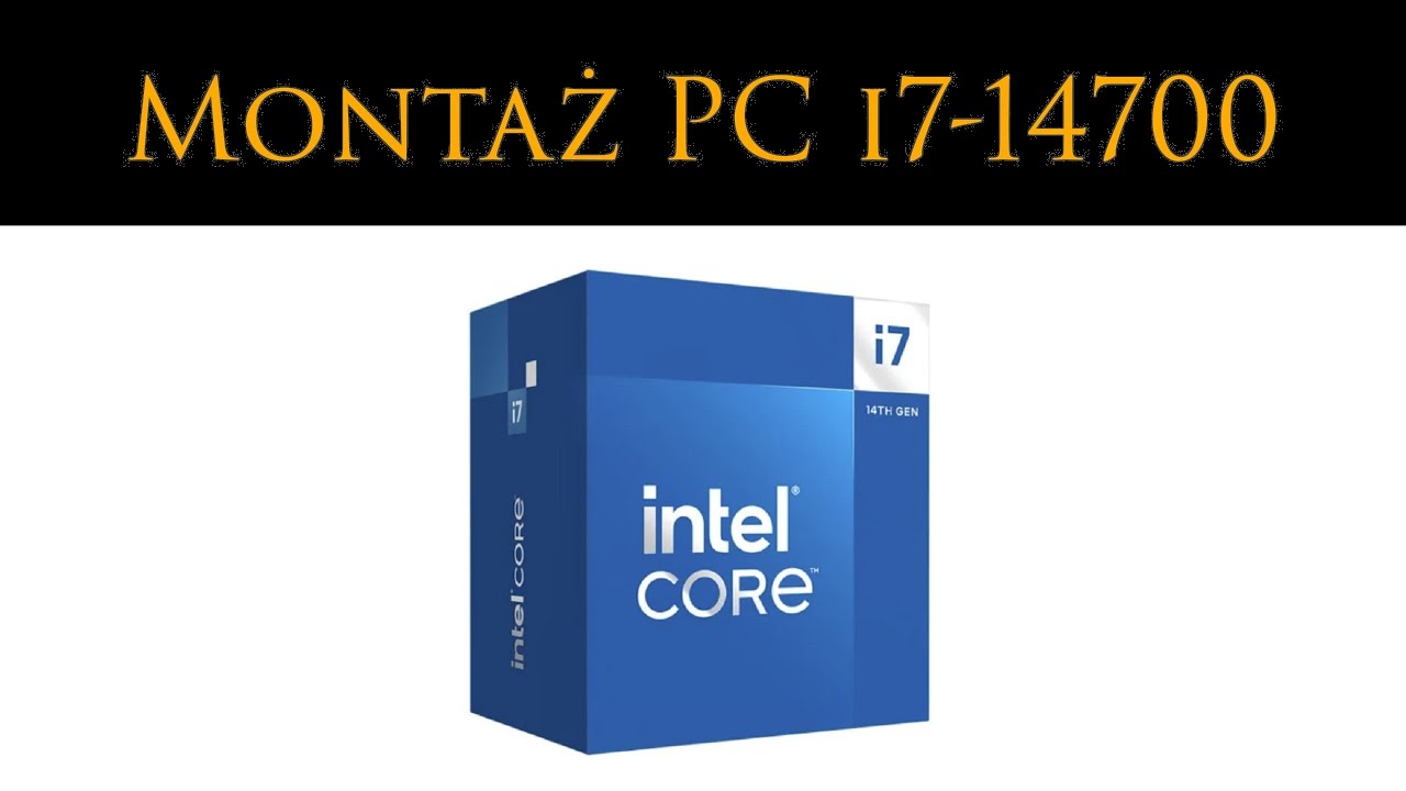 Montaż nowego komputera: i7-14700, RTX 4060, be quiet! Dark Rock 5 & Silent Base 802