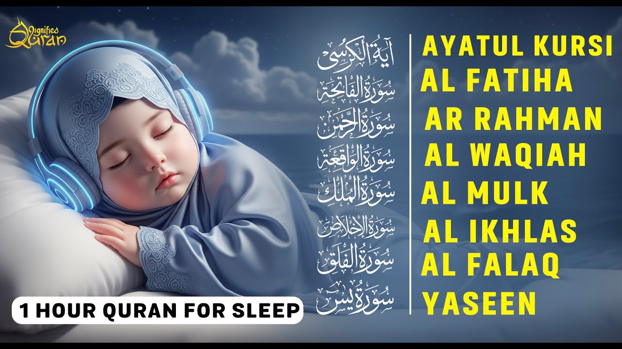 Heart-Touching Recitation | Ayatul Kursi, Al-Fatiha, Surah Ar-Rahman, Al-Mulk, Yasin By - Alaa Aqel