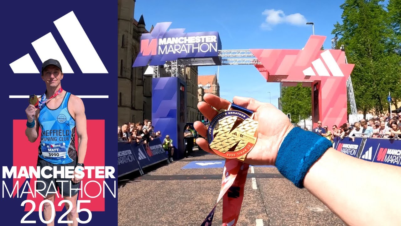 Manchester Marathon 2025 : Full Race Video