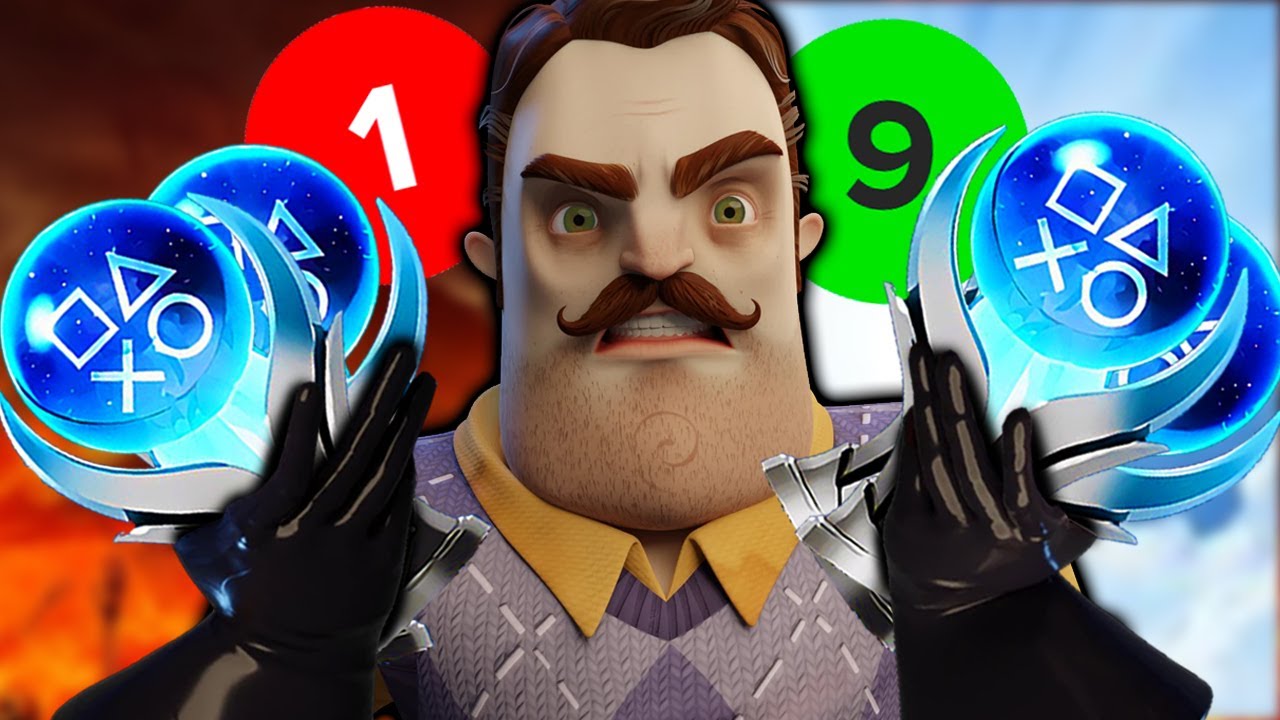 I Platinum'd EVERY Hello Neighbor GAME!