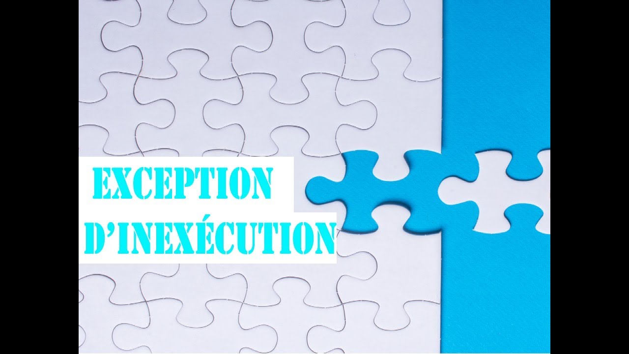 exception d'inexécution