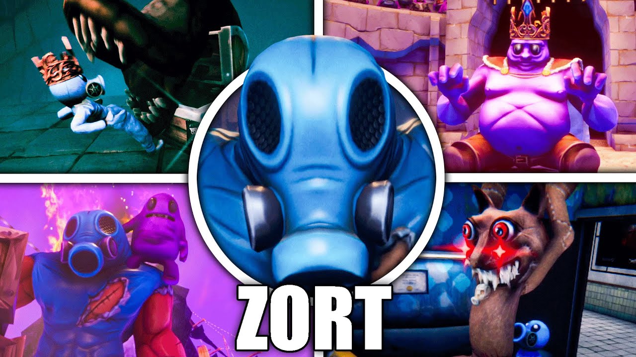 Zort: Episode 3 - Full Gameplay & All Jumpscares (Showcase)