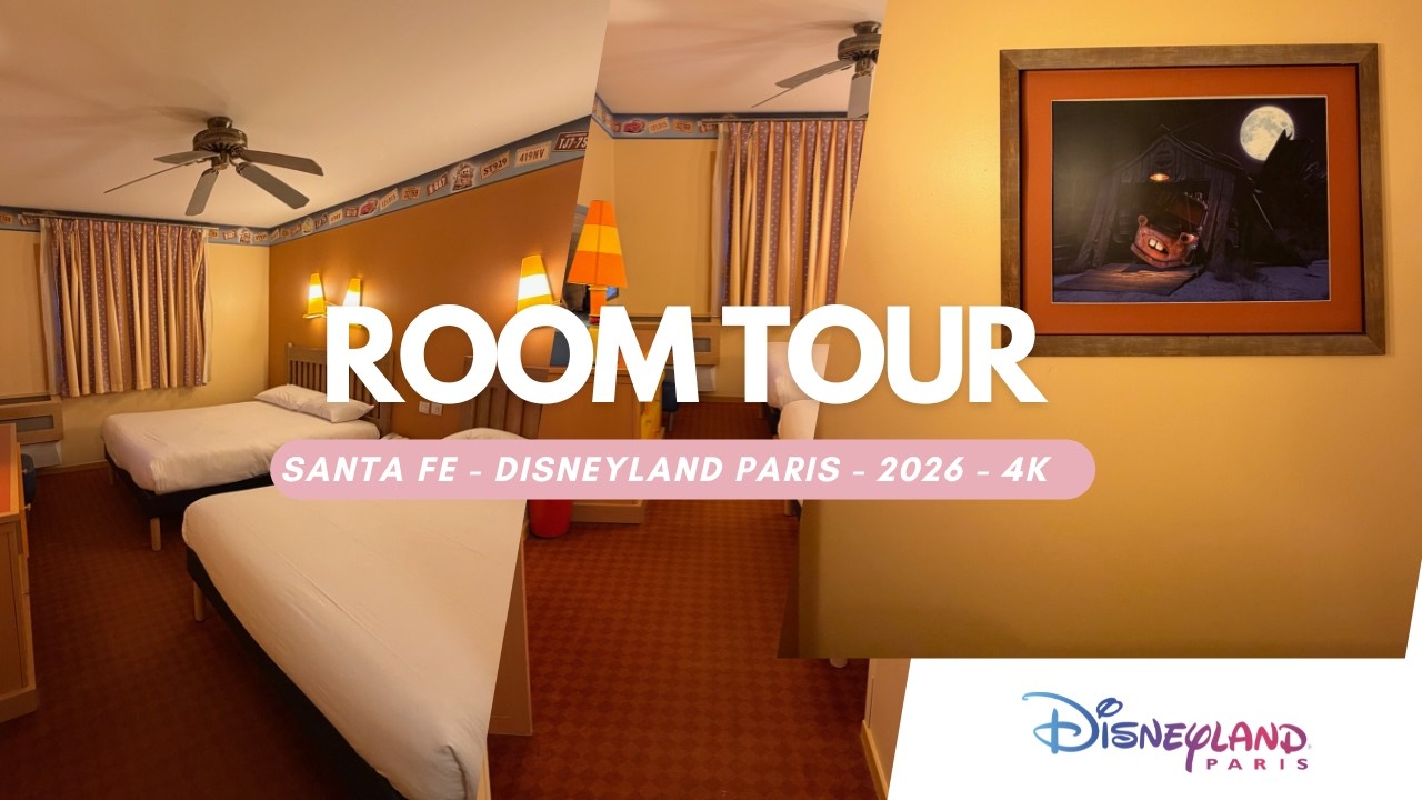ROOM TOUR COMPLET - HOTEL SANTA FE - DISNEYLAND PARIS (2026)
