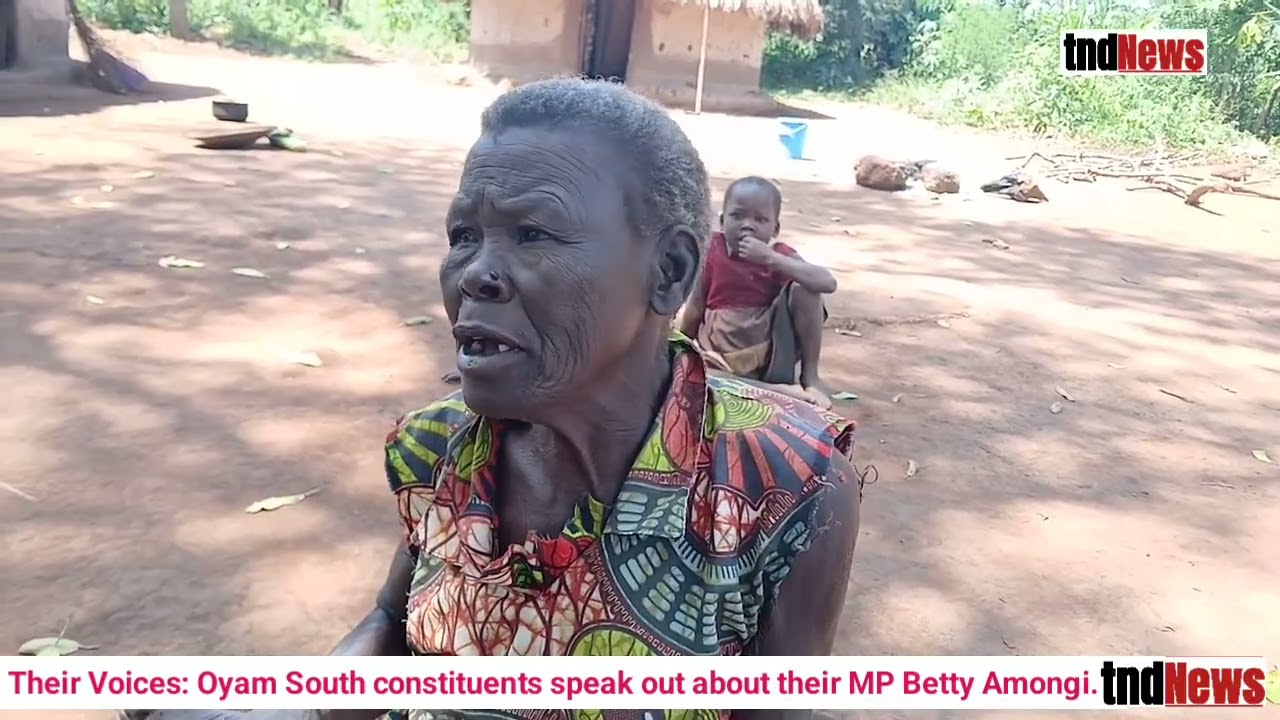 Oyam South locals on MP Betty Amongi, her agents and taxing items she donates