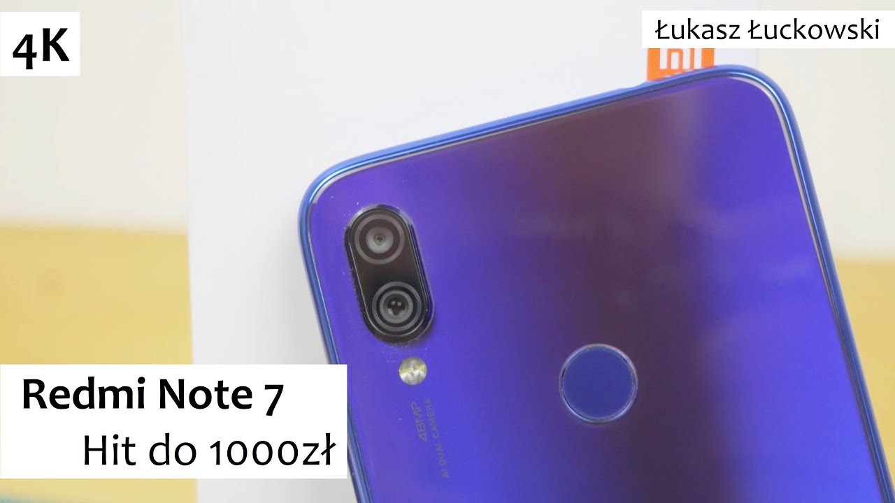 Redmi Note 7 Hit do 1000zł | Pierwsze Chwile