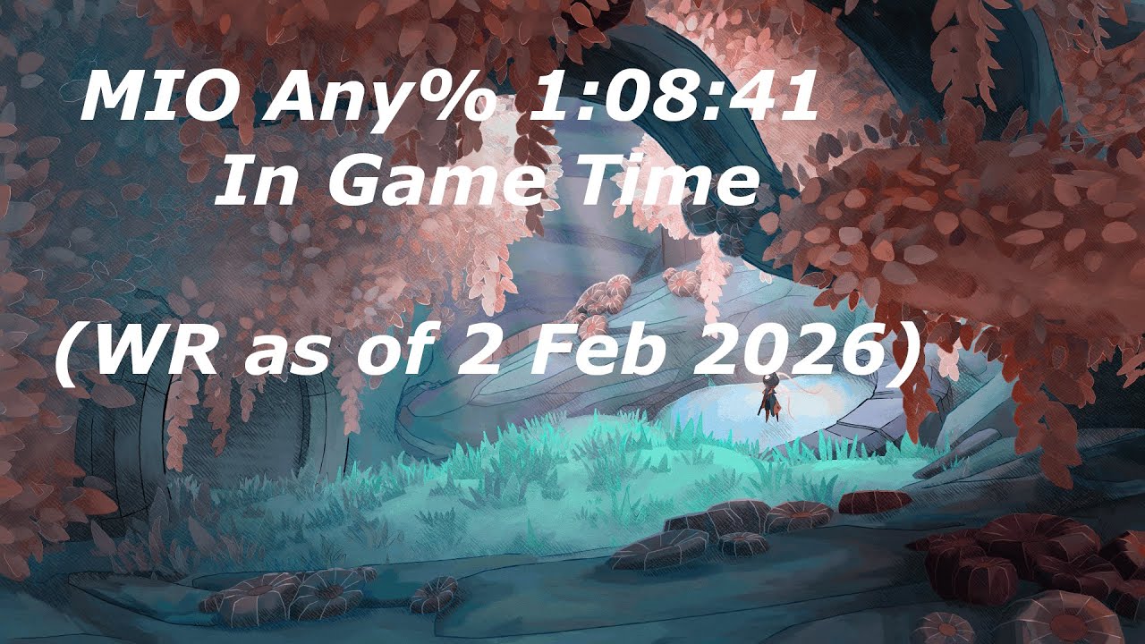 MIO Any% Ati 1:08:41 IGT 1:11:21 RTA (WR as of 2 feb 2026)