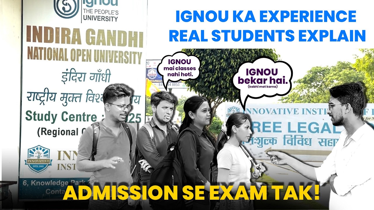 IGNOU Students' Honest Review | Ground Report from Exam Centre