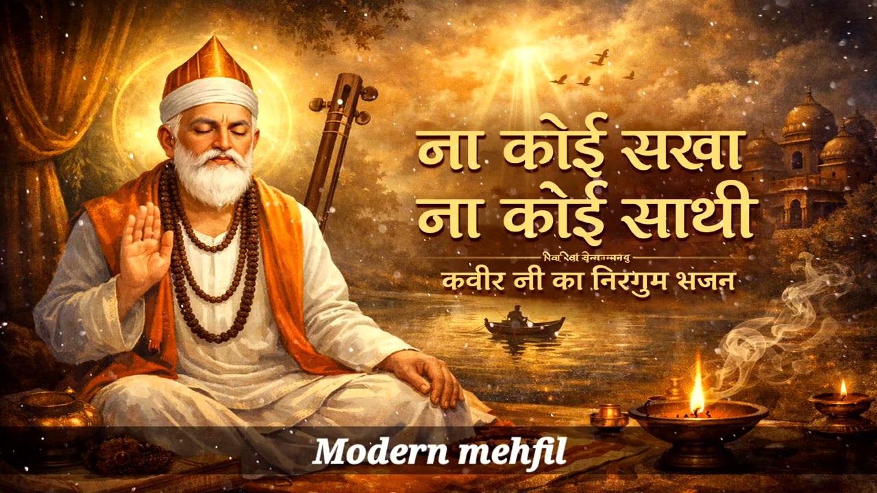 ना कोई सखा ना कोई साथी | Sant Kabir Das Nirgun Bhajan | Kabir Vani 2026 | Modern Mehfil