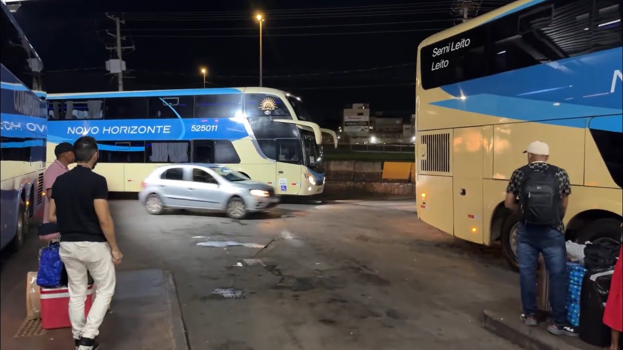 Véspera de Natal tensa na Rodoviária de Taguatinga | Ônibus, trânsito e quase acidente