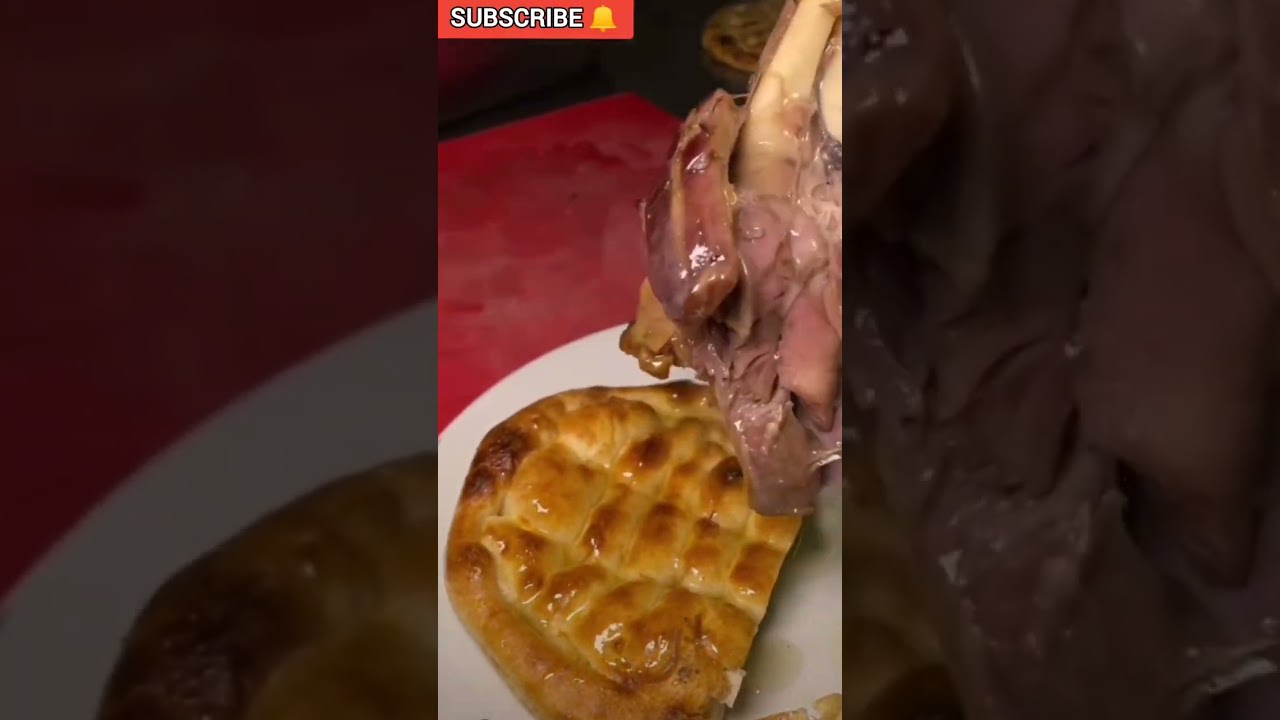 Turkish Boiled lamb Meat with Roti
