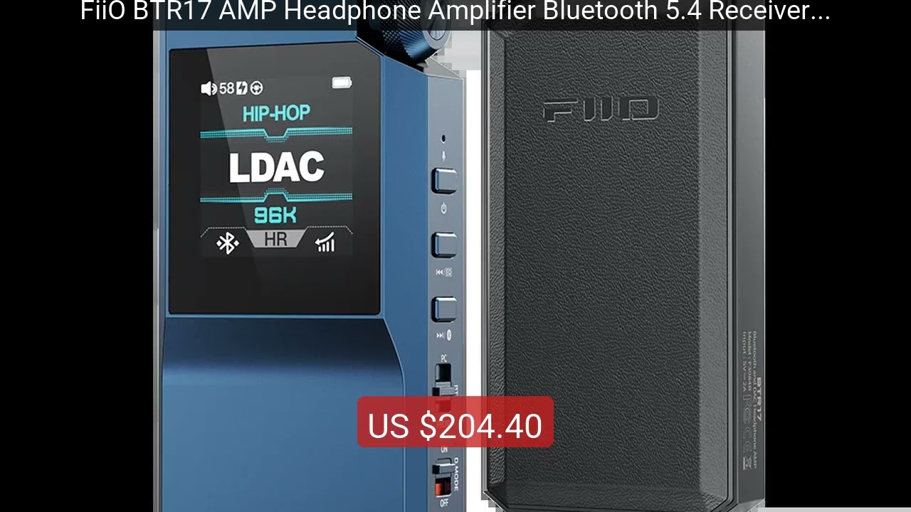FiiO BTR17 AMP Headphone Amplifier Bluetooth 5.4 Receiver wit... &mdash; Amazing Value 2026 | Must Have!