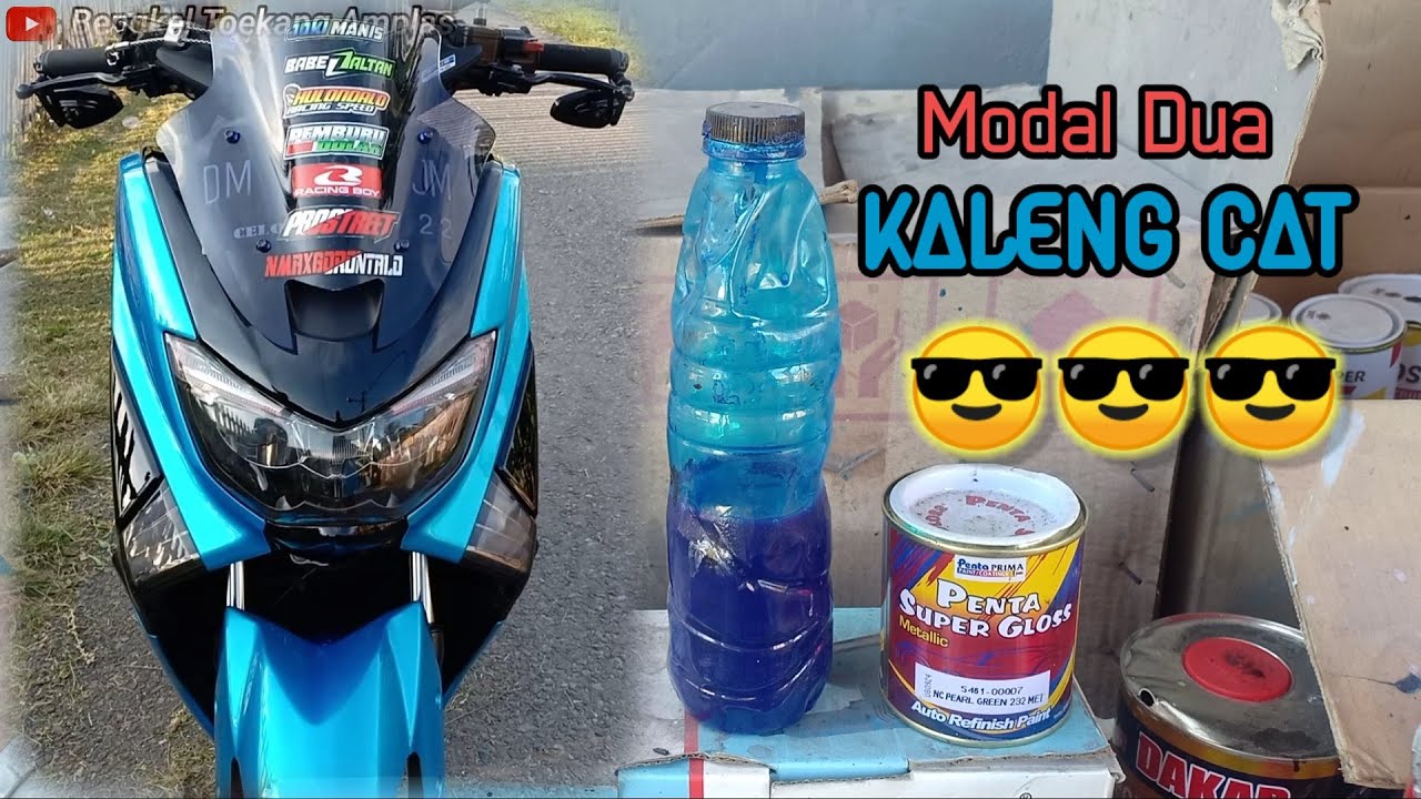 Oplos Cat Biru Ke Hijauan Part 2 Tourquis Green Pearl