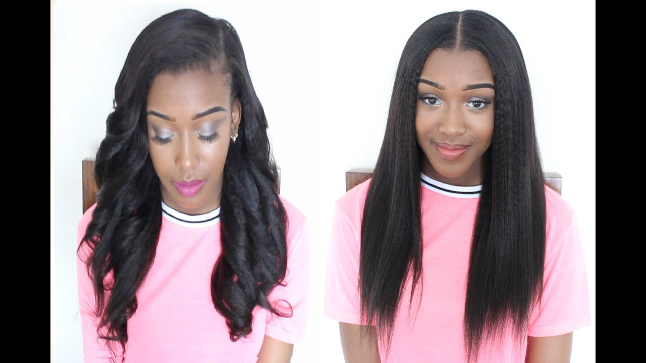 How to Install Clip In Extentions - KRS Hair Group: Knatural Coarse 18