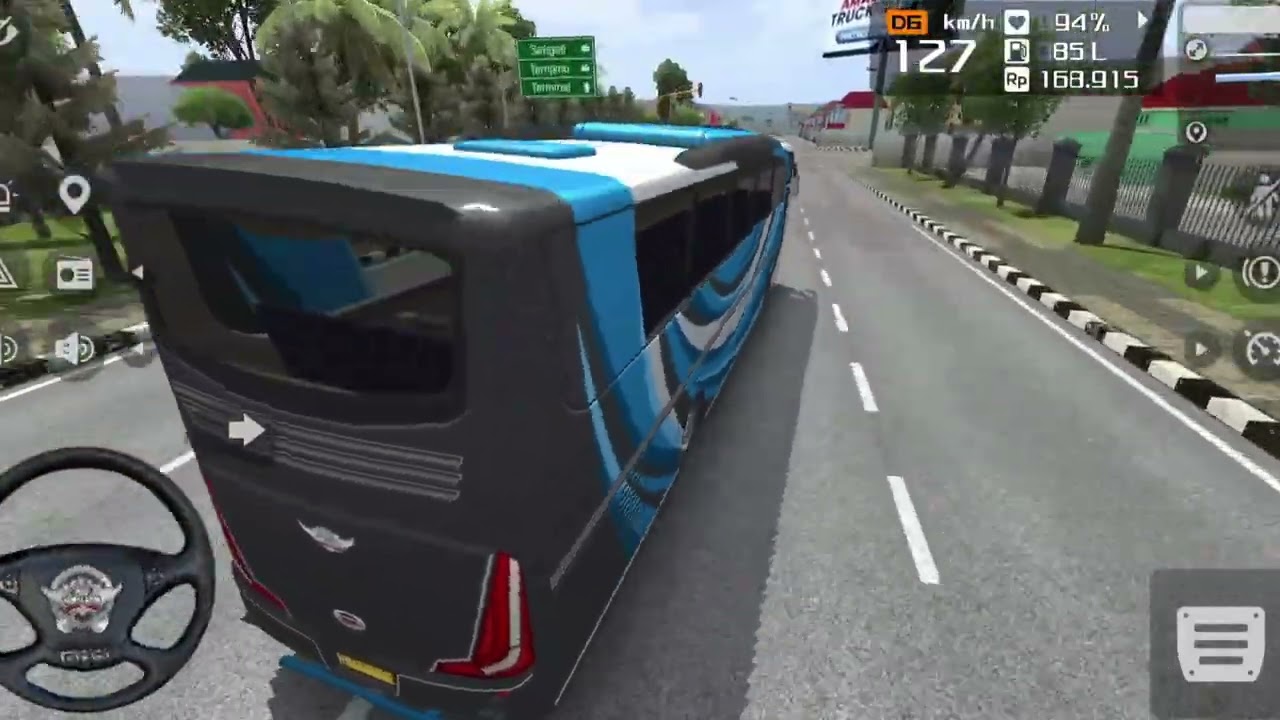 Indonesia Coach bus driving | Euro bus simulator 2025 Android gameplay #game 1 Part 1050