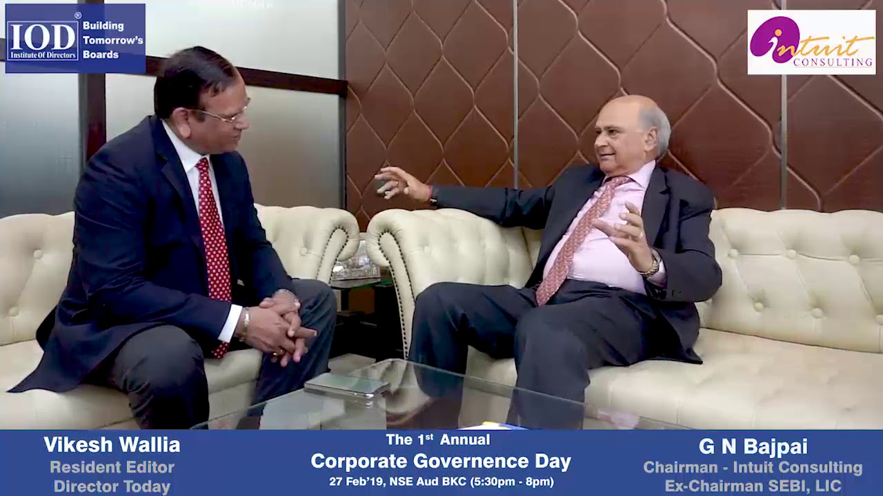 Annual Corporate Governance Day - GN Bajpai Interview