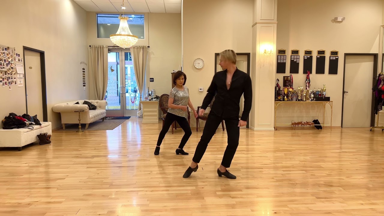 Stationary Samba Walk technique Tips by Oleg Astakhov