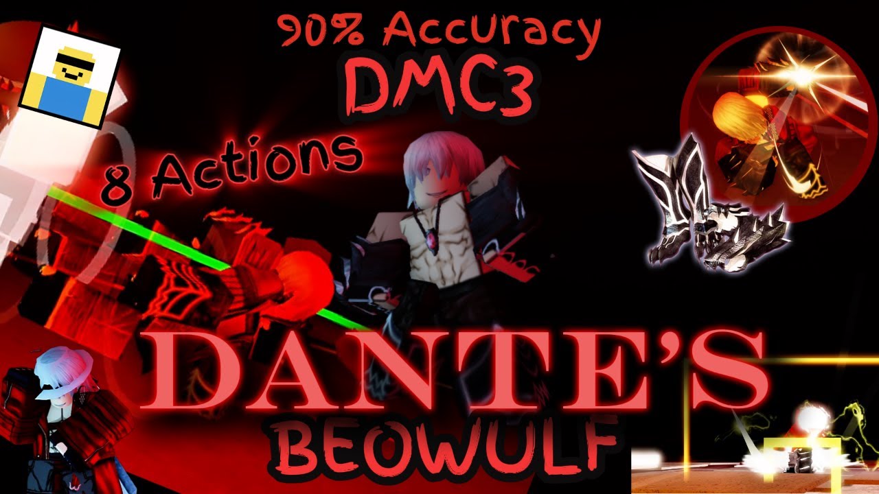 [JJS] The DMC3 Dante: Beowulf Moveset Showcase